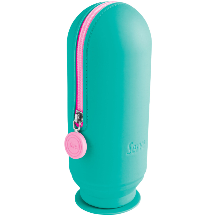 Pen Case Hoop Vacuum Pastel Turquoise in der Gruppe Kids / Stifte für Kinder / Federmäppchen für Kinder bei Pen Store (136947)