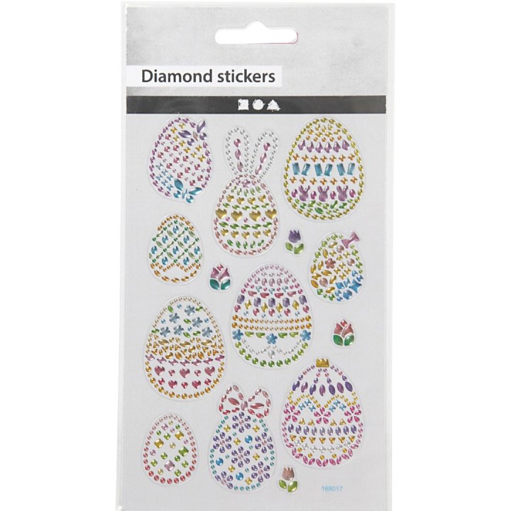 Diamond stickers Oster-Eier in der Gruppe Basteln & Hobby / Basteln / Stickers bei Pen Store (136975)