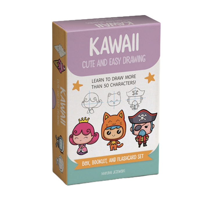 Kawaii Cute and Easy Drawing Deck in der Gruppe Basteln & Hobby / Bücher / Lehrbücher bei Pen Store (137175)
