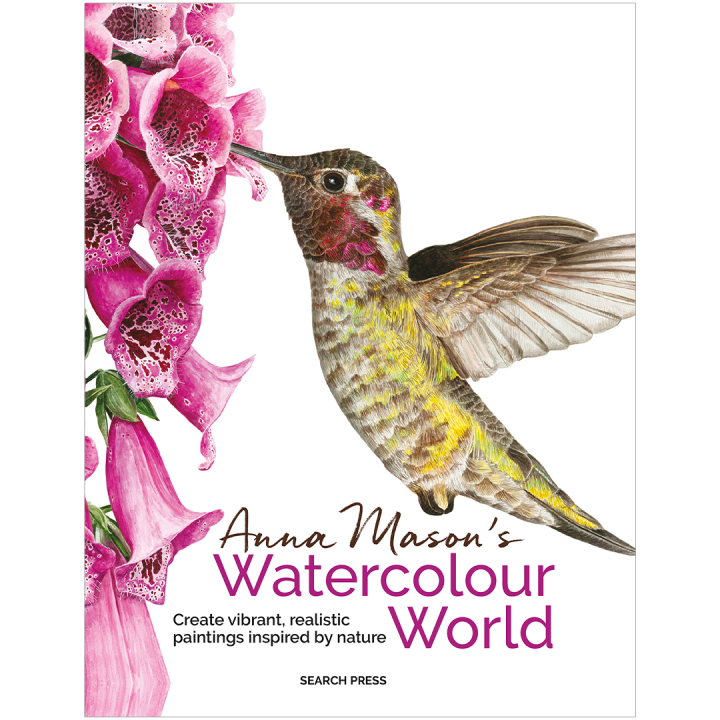Anna Mason's Watercolour World in der Gruppe Basteln & Hobby / Bücher / Inspirationsbücher bei Pen Store (137202)