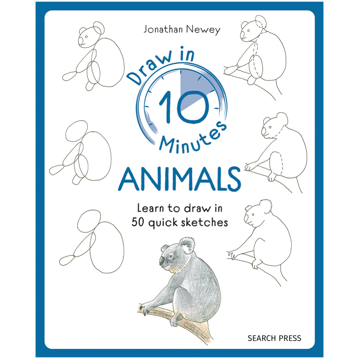 Draw in 10 Minutes: Animals in der Gruppe Basteln & Hobby / Bücher / Lehrbücher bei Pen Store (137218)