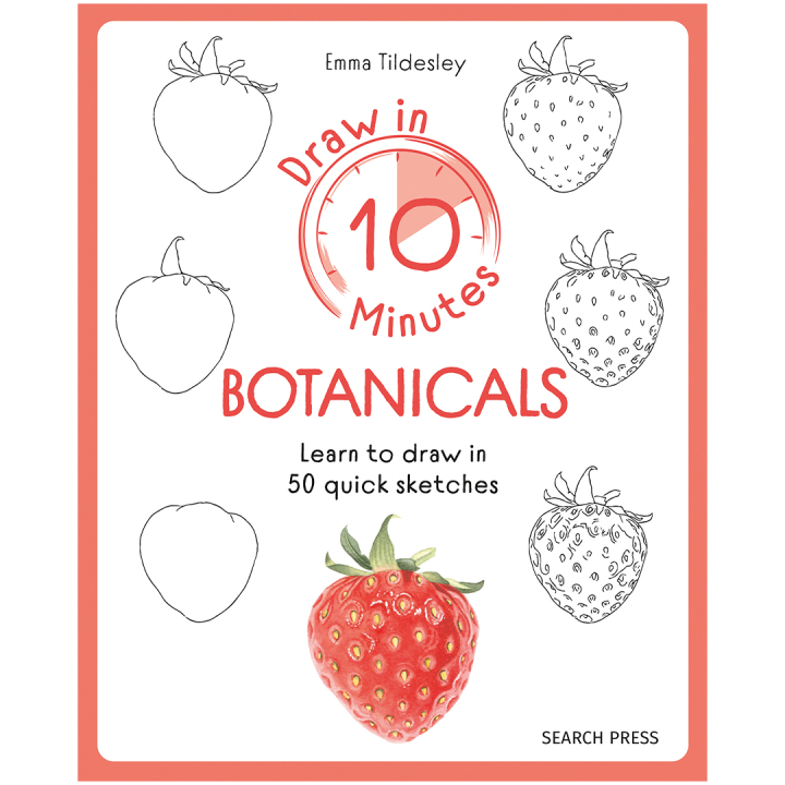 Draw in 10 Minutes: Botanicals in der Gruppe Basteln & Hobby / Bücher / Lehrbücher bei Pen Store (137219)