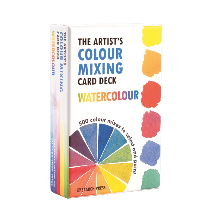The Artist's Colour Mixing Card Deck - Watercolour in der Gruppe Basteln & Hobby / Bücher / Lehrbücher bei Pen Store (137233)