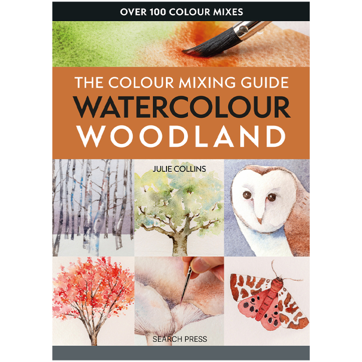 The Colour Mixing Guide: Watercolour Woodland in der Gruppe Basteln & Hobby / Bücher / Inspirationsbücher bei Pen Store (137236)