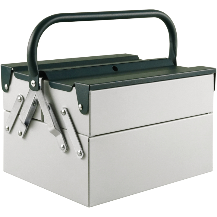 Toolbox Atena Grey/Green in der Gruppe Basteln & Hobby / Organisieren / Aufbewahrungsboxen bei Pen Store (137546)