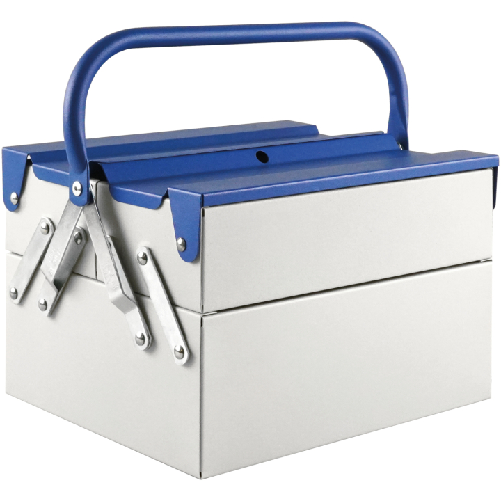 Toolbox Atena Grey/Blue in der Gruppe Basteln & Hobby / Organisieren / Aufbewahrungsboxen bei Pen Store (137548)