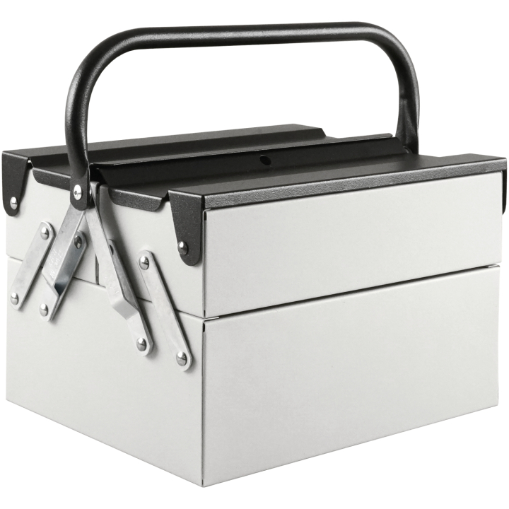 Toolbox Atena Grey/Black in der Gruppe Basteln & Hobby / Organisieren / Aufbewahrungsboxen bei Pen Store (137549)