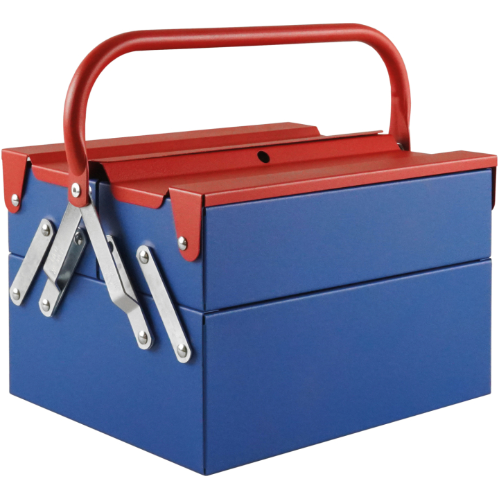 Toolbox Atena Blue/Red in der Gruppe Basteln & Hobby / Organisieren / Aufbewahrungsboxen bei Pen Store (137551)
