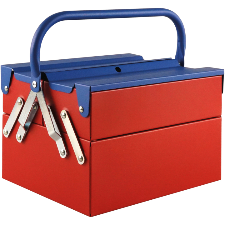 Toolbox Atena Red/Blue in der Gruppe Basteln & Hobby / Organisieren / Aufbewahrungsboxen bei Pen Store (137552)
