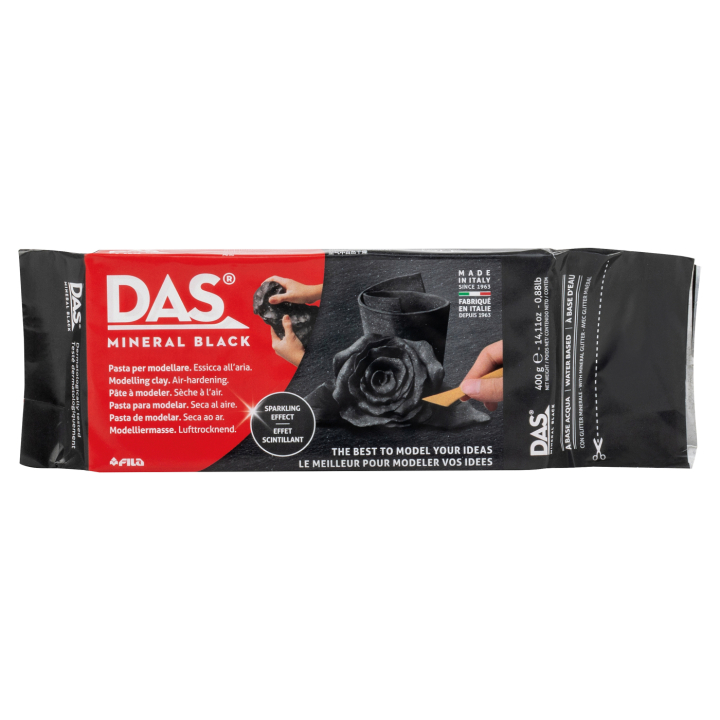 Modelliermasse 400 g Mineral Black in der Gruppe Basteln & Hobby / Basteln / Modellieren / Lufttrocknende Tonsorten bei Pen Store (137640)