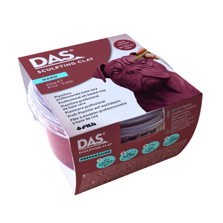 Modelliermasse 230 g Brown Pot in der Gruppe Basteln & Hobby / Basteln / Modellieren / Lufttrocknende Tonsorten bei Pen Store (137641_r)
