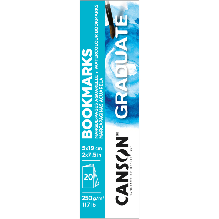 Graduate Watercolour Bookmarks in der Gruppe Papier & Blöcke / Künstlerblöcke / Aquarellpapier bei Pen Store (137656)