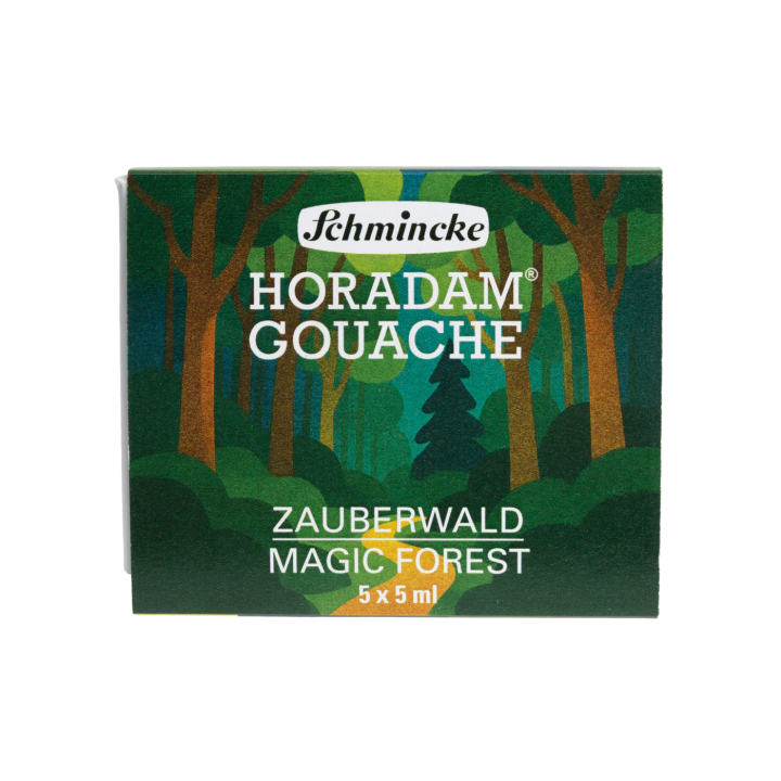 Horadam Gouache 5x5 ml Magic Forest in der Gruppe Künstlerbedarf / Künstlerfarben / Gouache bei Pen Store (137807)