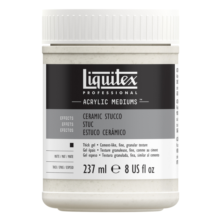 Acrylmedium Effekt Ceramic Stucco 237 ml in der Gruppe Künstlerbedarf / Malmittel und Firnisse / Acryl Malmittel bei Pen Store (137860)