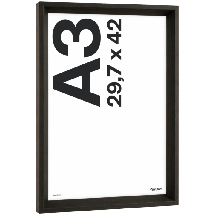 Holzrahmen Espresso 29,7x42 cm A3 in der Gruppe Basteln & Hobby / Organisieren / Rahmen / Braune Rahmen bei Pen Store (137897)