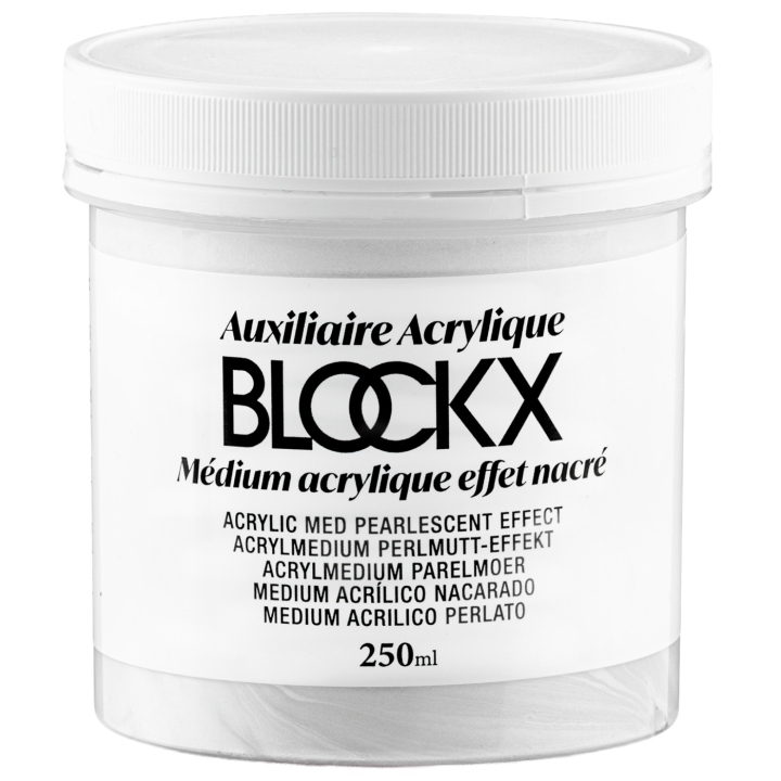 Acrylic Pearlescent Effect Medium 250 ml in der Gruppe Künstlerbedarf / Malmittel und Firnisse / Acryl Malmittel bei Pen Store (137951)