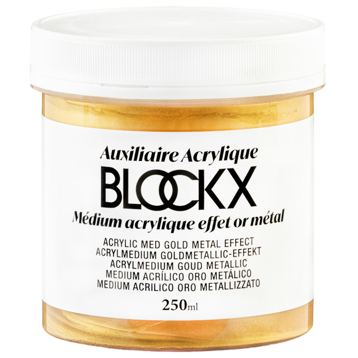 Acrylic Gold Effect Medium 250 ml in der Gruppe Künstlerbedarf / Malmittel und Firnisse / Acryl Malmittel bei Pen Store (137952)