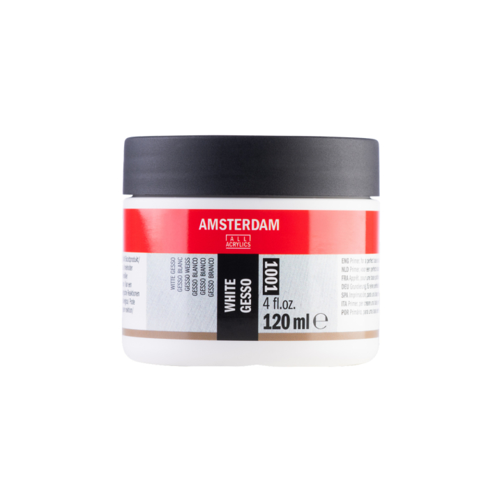 White gesso 1001 120 ml in der Gruppe Künstlerbedarf / Malmittel und Firnisse / Gesso und Grundierung bei Pen Store (137980)