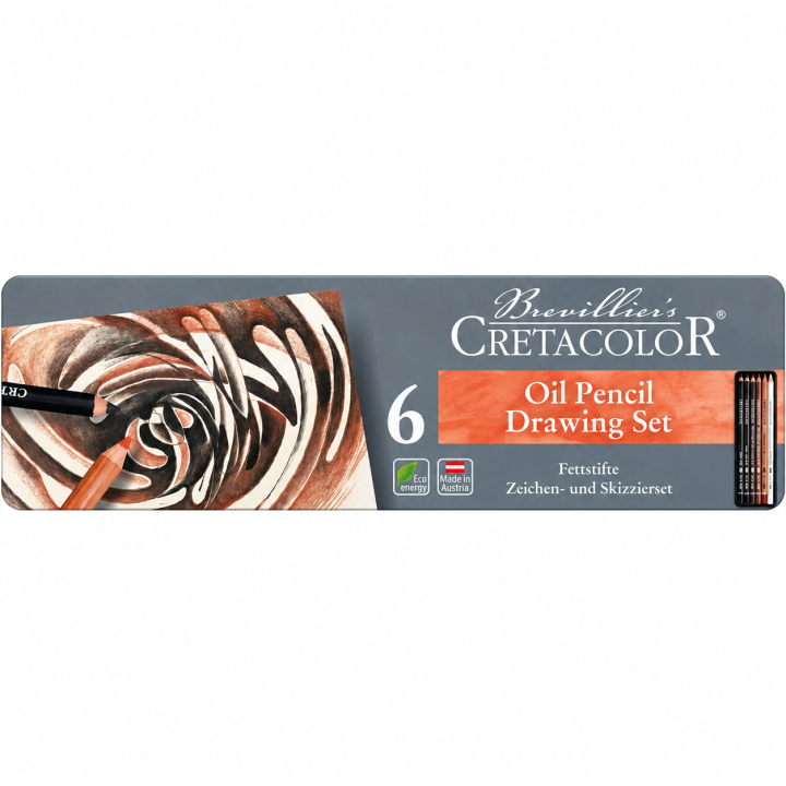 Ölkreidestifte 6er-Set in der Gruppe Stifte / Künstlerstifte / Skizzenstifte bei Pen Store (138028)