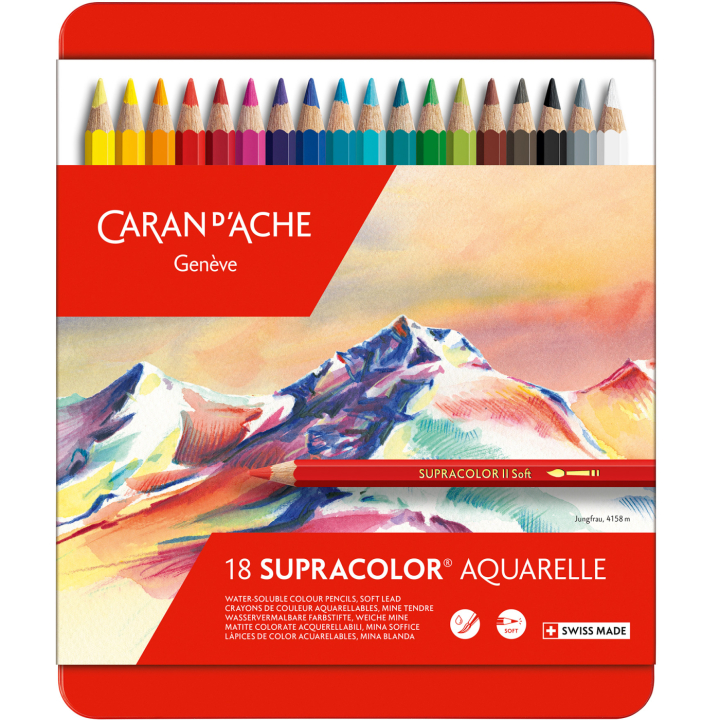 Supracolor Aquarell 18er-Pack in der Gruppe Stifte / Künstlerstifte / Aquarellstifte bei Pen Store (138049)