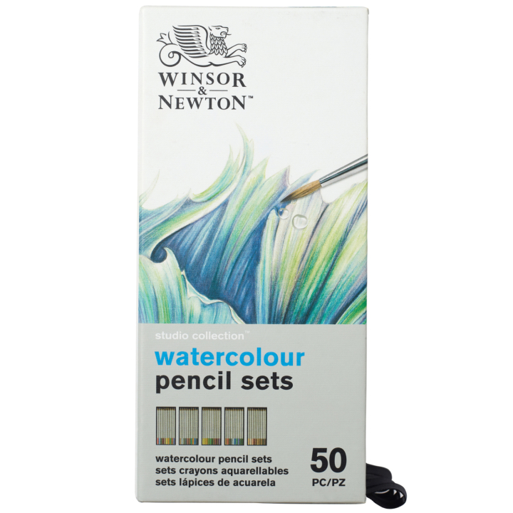 Studio Collection Aquarellstifte Box 50er-Set in der Gruppe Stifte / Künstlerstifte / Aquarellstifte bei Pen Store (138083)