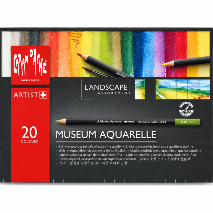 Museum Aquarelle Landscape 20er-Set in der Gruppe Stifte / Künstlerstifte / Aquarellstifte bei Pen Store (138084)