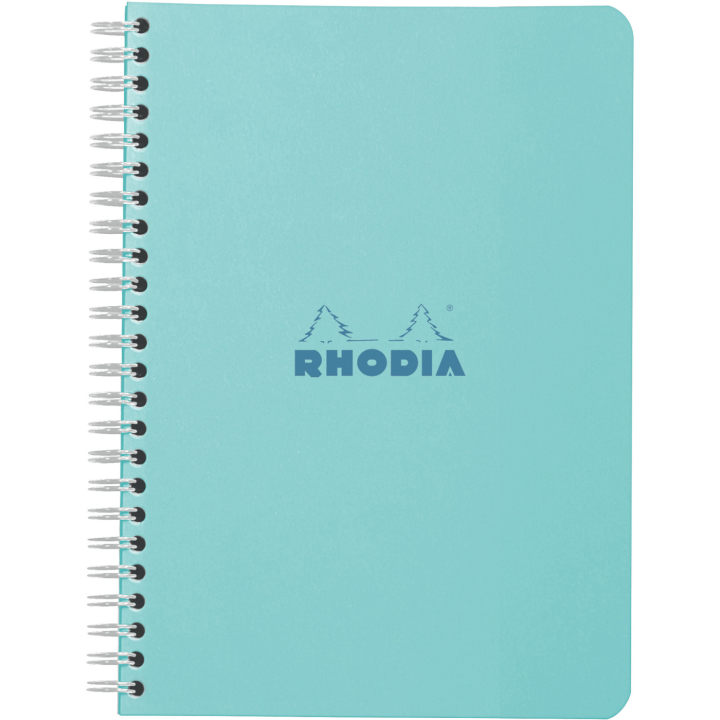 Notebook Spiral Azure A5 Liniert in der Gruppe Papier & Blöcke / Schreiben und Notizen / Notizblock und Notizhefte bei Pen Store (138110)