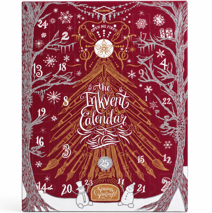 Inkvent Adventskalender 2026 in der Gruppe Papier & Blöcke / Kalender und Terminkalender / Adventskalender bei Pen Store (138266)