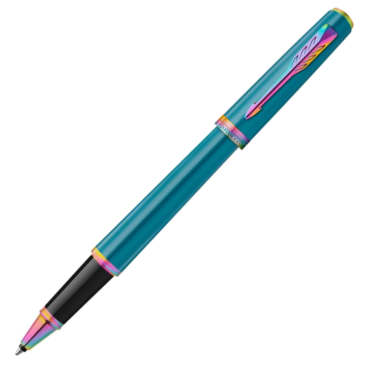 Meridian Teal/Rainbow Rollerball in der Gruppe Stifte / Fine Writing / Tintenroller bei Pen Store (138329)