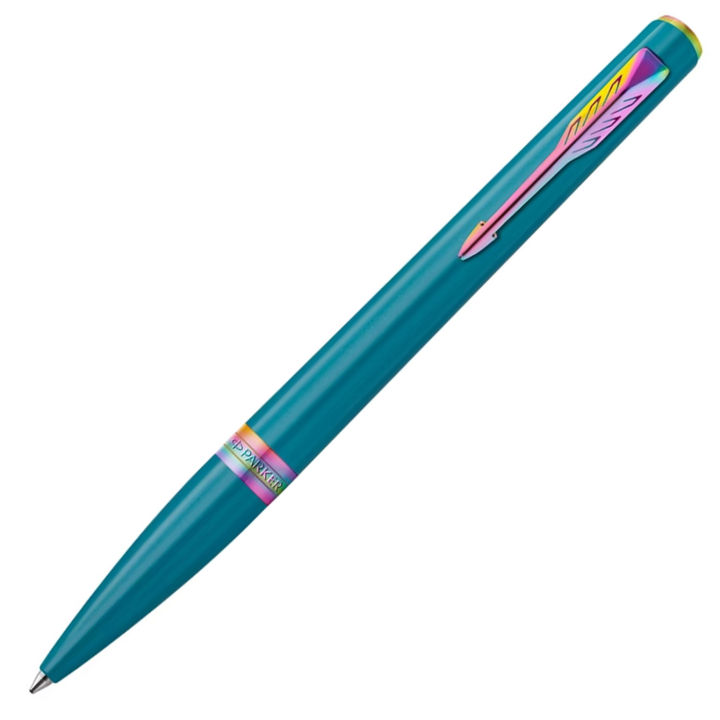 Meridian Teal/Rainbow Kugelschreiber in der Gruppe Stifte / Fine Writing / Kugelschreiber bei Pen Store (138330)