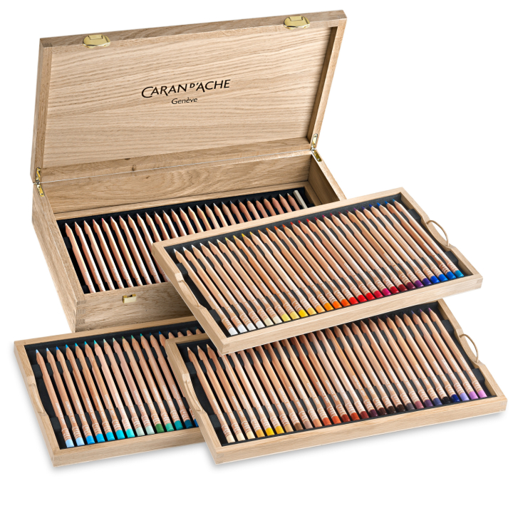 Luminance 6901 100er-Set Holzkoffer in der Gruppe Stifte / Künstlerstifte / Buntstifte bei Pen Store (138427)
