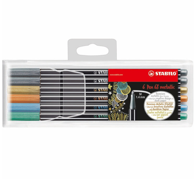 Pen 68 Metallic 6er-Set