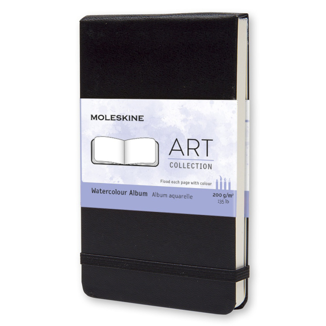 Watercolor ART collection Album Pocket Black