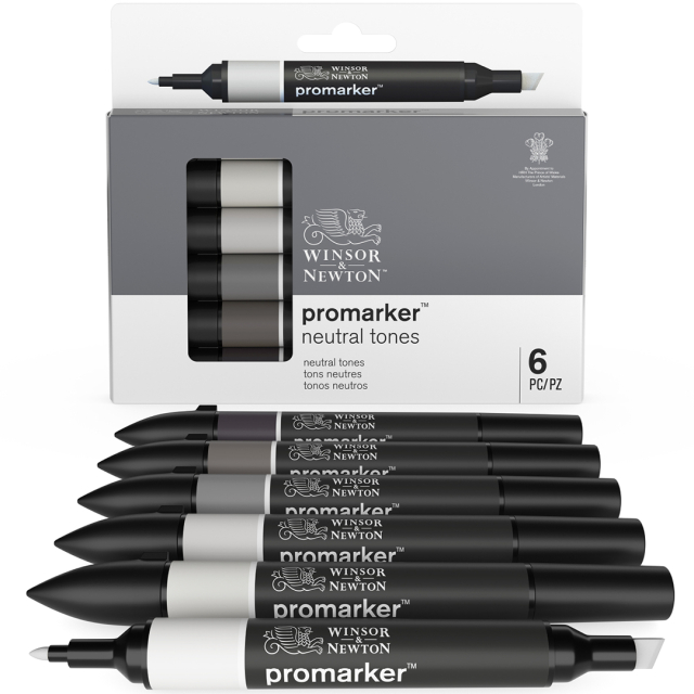 ProMarker 6er-Set Neutral Grey tones