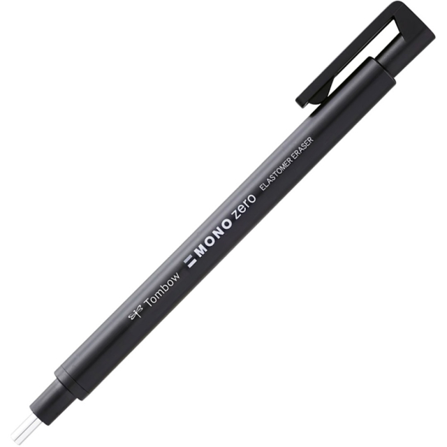 Mono Zero Radierstift Rund Schwarz