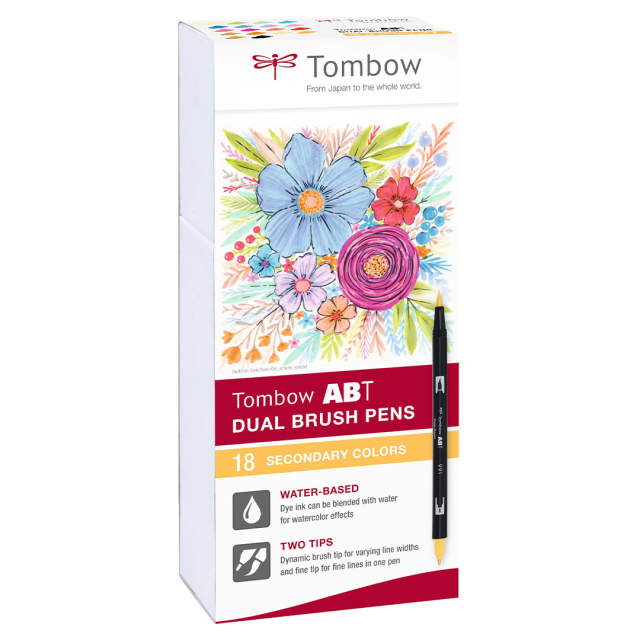 ABT Dual Brush Stift 18er-Set Secondary