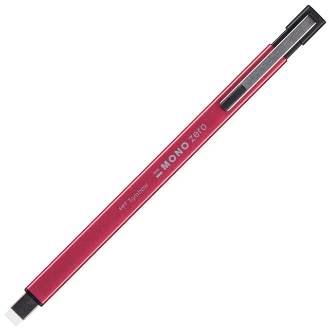 Mono Zero Metall Radierstift Rechteckig Rot