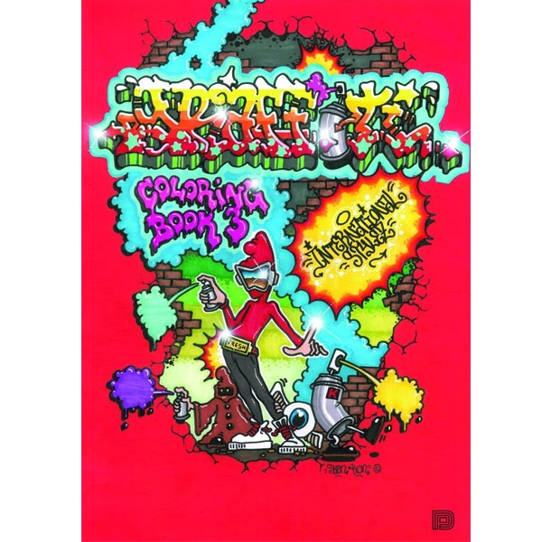 Graffiti Coloring Book 3  International Styles