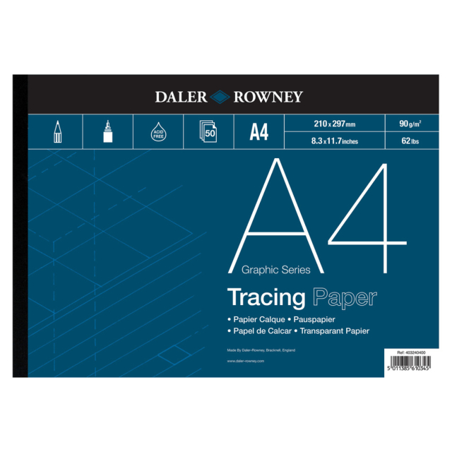 Pauspapier 90g A4