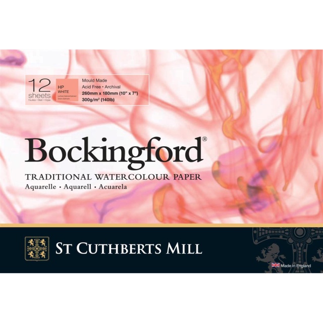 Bockingford Aquarellpapier 260 × 180 mm 300 g HP