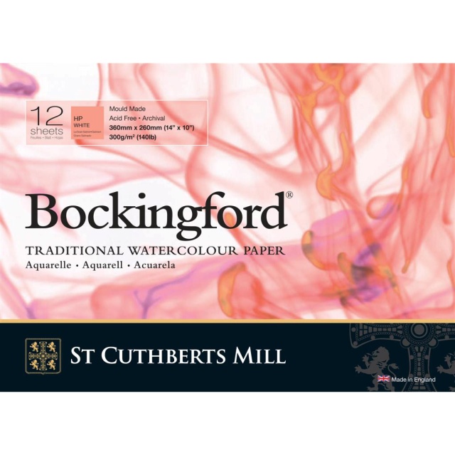 Bockingford Aquarellpapier 360 × 260 mm 300 g HP
