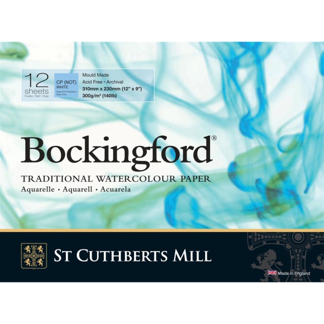 Bockingford Aquarellpapier CP/NOT 300g 31x23cm