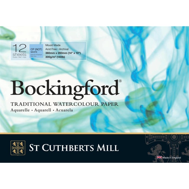 Bockingford Aquarellpapier CP/NOT 300g 36x26cm