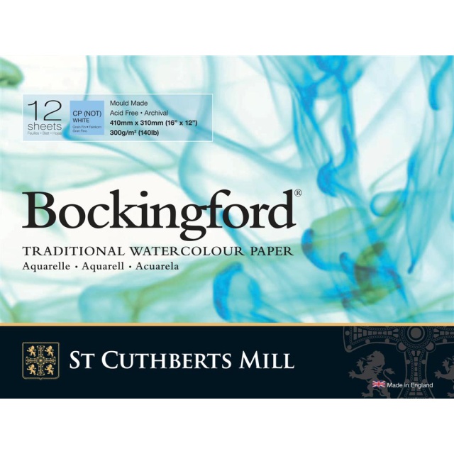 Bockingford Aquarellpapier CP/NOT 300g 41x31cm