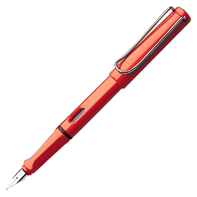 Safari Füllfederhalter Red