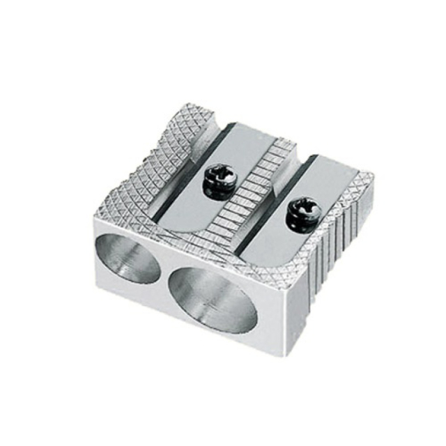 Doppelanspitzer aus Metall