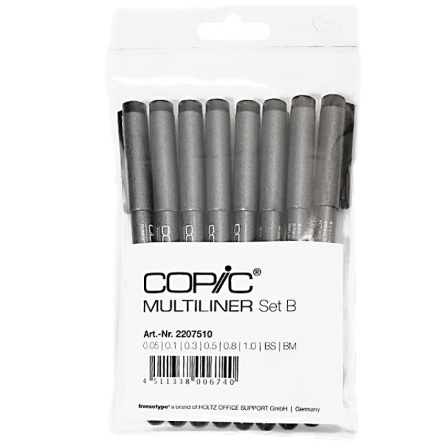 Multiliner Classic 8er-Set