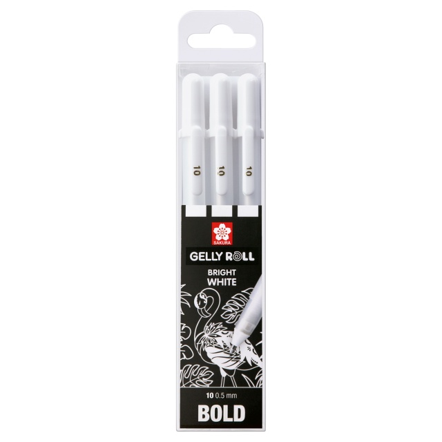 Gelly Roll Basic White 3er-Pack Bold