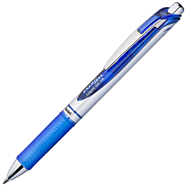 EnerGel Deluxe RTX Rollerball 07 Blue/Black in der Gruppe Stifte / Schreiben / Kugelschreiber bei Pen Store (104493)