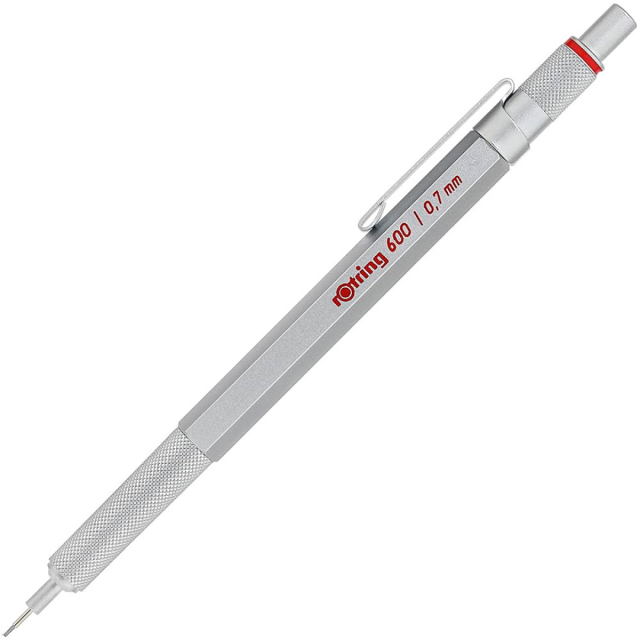600 Druckbleistift 0,7 Silver